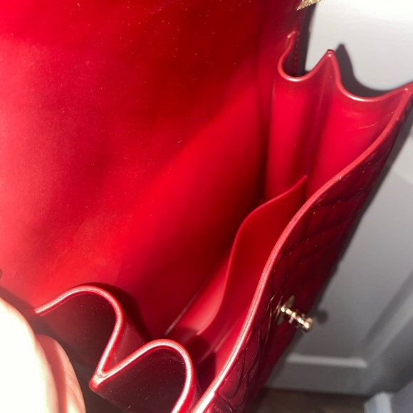 WINE RED Crossbody Jelly Bag - Picture 5 of 6